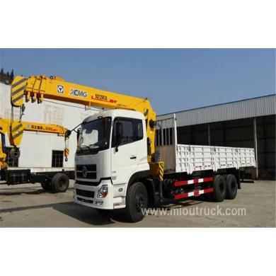Fabricantes da china para a venda da marca novo Dongfeng 6x4 caminhão caminhão guindaste montado com guindaste