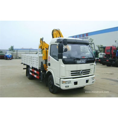 grue Chine célèbre marque Dongfeng 4x2 Perfect 10 tonnes bras articulé monté sur camion