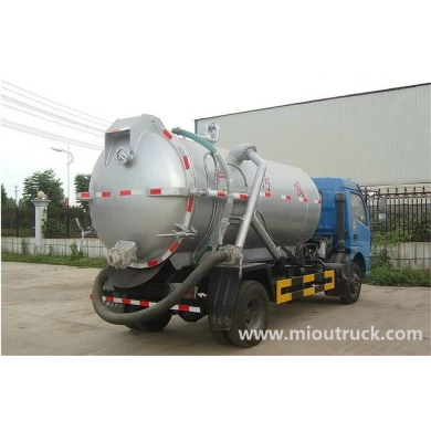 DFAC (Dongfeng) 4X2 VACÍO succionador de aguas residuales camión cisterna