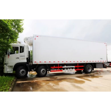 Dong Feng 245hp 9.4m camión de caja refrigerada