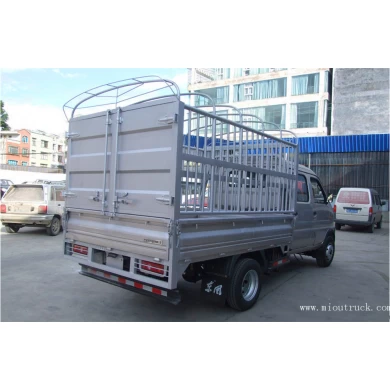 Dongfeng 1.25L gasolina 87hp camión de carga de doble hilera