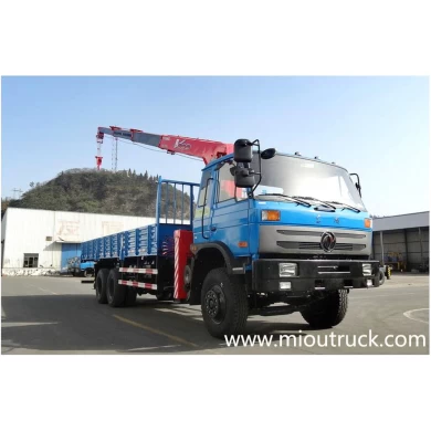 Dongfeng 153 series 245HP 6 × 4 truck crane DFE5258JSQF