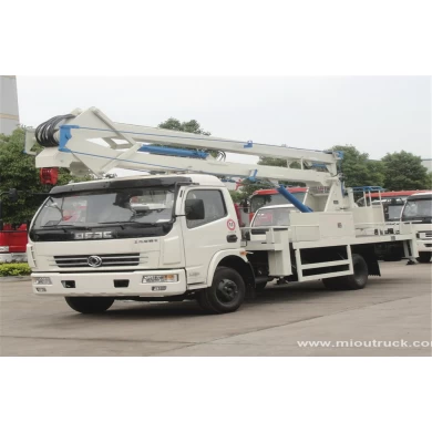 Dongfeng 4 * 2 hydraulique à haute altitude opération camion camion travaillant tête fabricants de porcelaine
