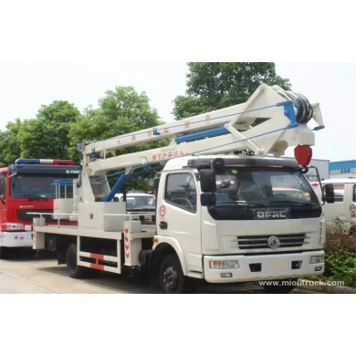دونغفنغ 4 * 2 الهيدروليكية علو مرتفع شاحنة العملية شاحنة تعمل فوق الشركات المصنعة في الصين