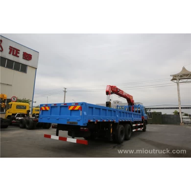 Dongfeng 6 x 4 camion grue montée en Chine bonne qualité pour la vente
