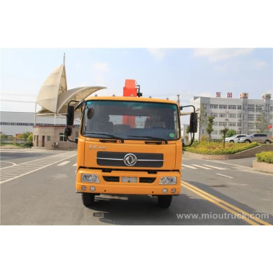 Dongfeng B07 truck mounted crane 7 ton 4X2 straight arm truck with crane China manufacturers
