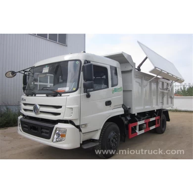 Dongfeng pequeño autocargable 4 x 2 Volquete camión de la basura China proveedor