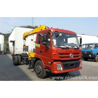 cần cẩu xe tải cẩu Dongfeng 4x2 190hp nhỏ xe tải gắn