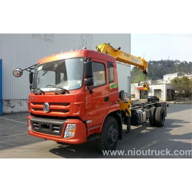 Dongfeng truck crane 4x2 190hp mini truck mounted crane