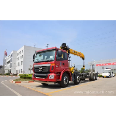Foton 8x4 truck mounted crane truck crane 6 ton