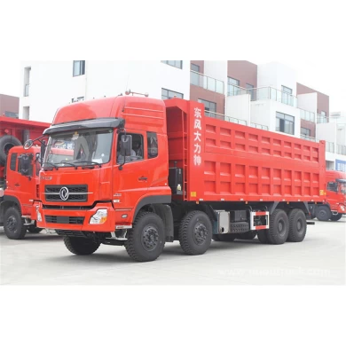 Dump lourds camions Dongfeng 8 x 4 hoersepower 385 Weichai moteur camion à benne basculante fournisseur menton