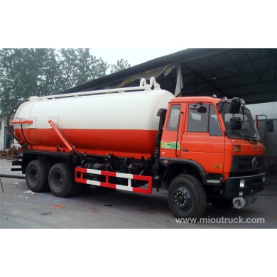 Hot sale Dongfeng 6x4 16000 Litres Vacuum Sewage Suction Tanker Truck