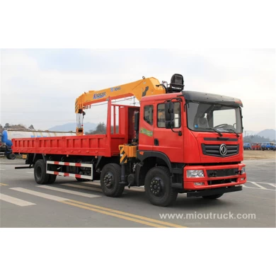 New Condition Dongfeng hydraulic truck crane truck  6x2 truck with crane for sale