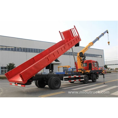New Condition Dongfeng hydraulic truck crane truck  6x2 truck with crane for sale