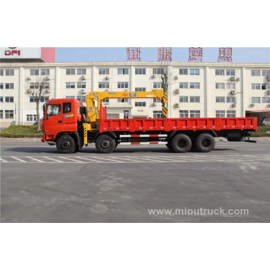 New  Dongfeng 8x4  truck with crane truck mounted crane with best price china supplier for sale