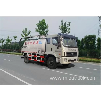 New sewage suction truck vacuum tanker truck for sale
