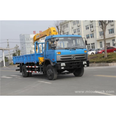 Tianjin Dongfeng 4x2 chassis 4 Telescopics boom Trucks montado Crane unico para venda China fornecedores