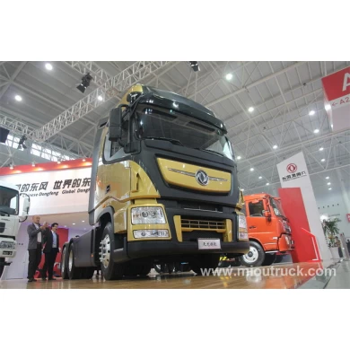 China dongfeng  discount prices EURO 4 DFL4251A 340hp 6x4 prime mover with trailer