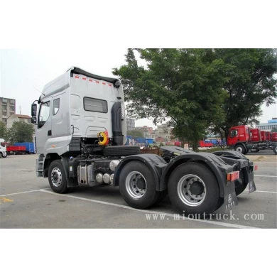 china penjualan panas 6x4 10-wheel drive EURO 4 pelepasan LZ4251QDCA standard enjin diesel 40 tan trak 380hp treler
