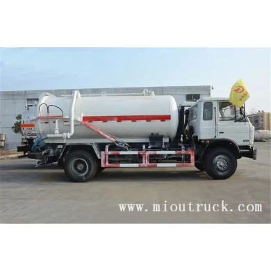 dongfeng 4x2 10m³  sewage suction truck for sale