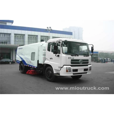 dongfeng 4x2 balayer la route camion, route balayeur, fabricant de porcelaine route Balayeuse