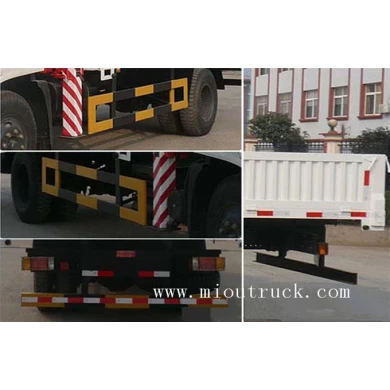 flatbed tow truck wrecker with crane for sale