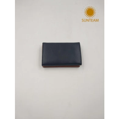 Colorful Woman PU Wallet, Top Grain Woman Genuine Leather wallet, Real Leather woman bag Supplier