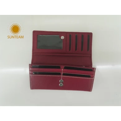 Bosses en cuir pièce porte-monnaie fournisseur en Chine, fabricant de nouveau style RFID de portefeuille mince, cuir embrayage organisateur fournisseur
