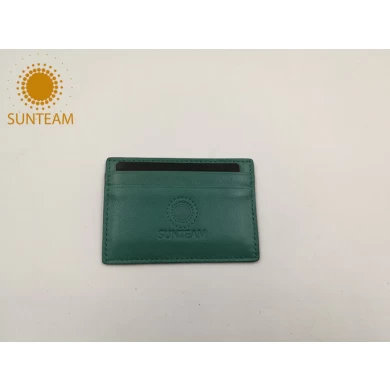 Fancy design leather credit card holder supplier; Chinese Colorful leather credit card holder manuefacturer; bangladesh useful leather credit card holder exporter