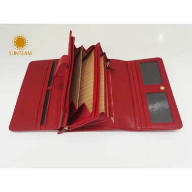 Modische Akkordeon-Datei Anbieter, Raffinato Akkordeon Wallet Fabrik in Italien, Umschlag Akkordeon Brieftasche Hersteller