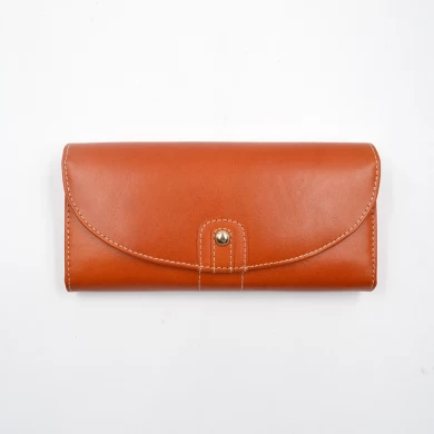 Genuine Leather Lady Wallet-wholesale luxury top grain Leather Wallet-Woman's wallet
