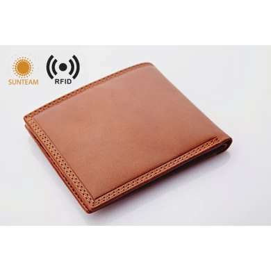 Wysokiej jakości portfel skórzany Producent, Chin fabryki RFID PU skórzany portfel dla mężczyzn, china RFID męskie dostawcy portfel