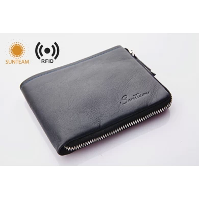 High quality Leather wallet Manufacturer，china leather rfid wallet，online rfid pu wallet supplier
