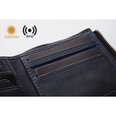 High quality Leather wallet Manufacturer，china leather rfid wallet，online rfid pu wallet supplier