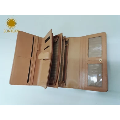 High quality  leather wallet supplier,best wallets for women supplier，Bangladesh geniune leather women wallet manufacturer