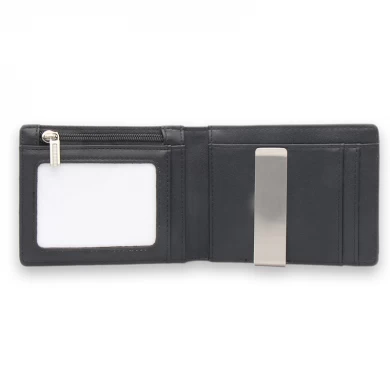 Portefeuille de portefeuille masculin de haute qualité pour le blocage RFID du portefeuille pour hommes-mens
