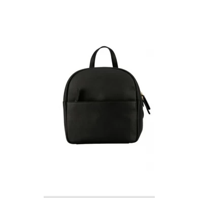 Hot sale Black Womens leather backpack VINTAGE Leather Extendable Shoulder Strap