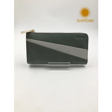 Italiaanse RFID-blokkerende Slim Genuine Leather Wallet, Bangladesh RFID-blokkerende Slim Genuine Leather Wallet, Italiaanse Geld Clip Slim Originele Leather Front Pocket Wallet
