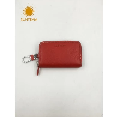 Ladies Leather Wallet, women's genuine leather wallet, slim RFID blocking genuine leather wallet