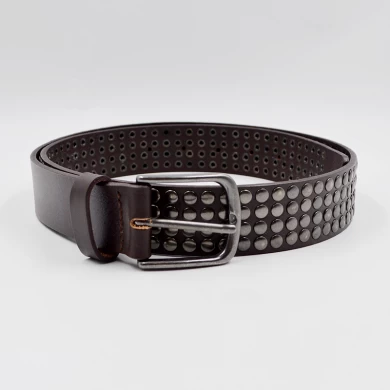 Leather Belt- Genuine Leather Belts Wholesale-Leather Belt with Hollow
