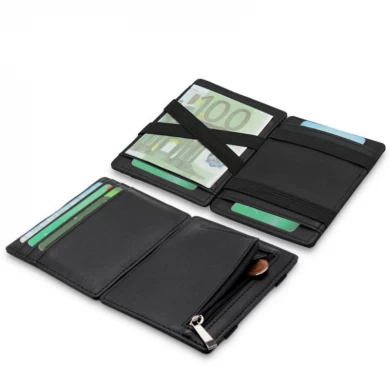 Leather Magic Wallet-Minimalist Magic Wallet-Card Case for Men