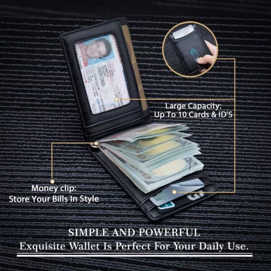 Leather Men Purse factory-Magic Men Wallet-Wallet supplier