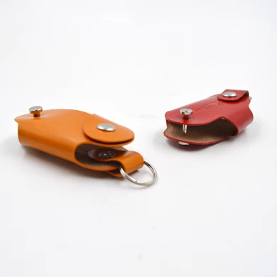 皮革卡钥匙扣卡钥匙架 - 质量皮革卡钥匙架
