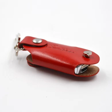 皮革卡钥匙扣卡钥匙架 - 质量皮革卡钥匙架