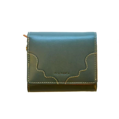 Medium leather wallet-ladies fashion wallet-wallet whosaler