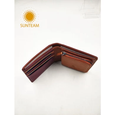 Fournisseur de portefeuille en cuir en cuir PU, fournisseurs de portefeuilles designer, marque célèbre Portefeuille en cuir Chine
