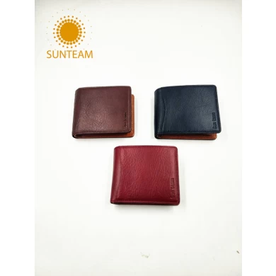 Fournisseur de portefeuille en cuir en cuir PU, fournisseurs de portefeuilles designer, marque célèbre Portefeuille en cuir Chine