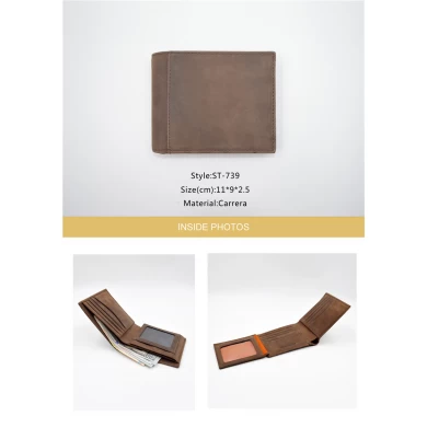Professionelle Geldbörse Amazon Lieferant-High Fashion Wallet Hersteller-Bangledesh Walet Exporteur