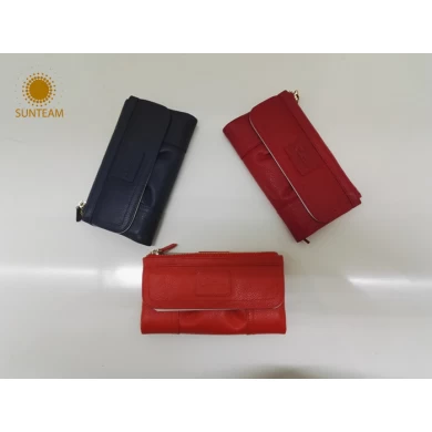 Sunteam OEM RFID Wallet Factory, Fashion Leather Wallet Supplier, Man Genuine Leather Wallet