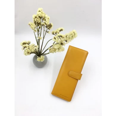 Yellow long card holder-card holder-woman card holder